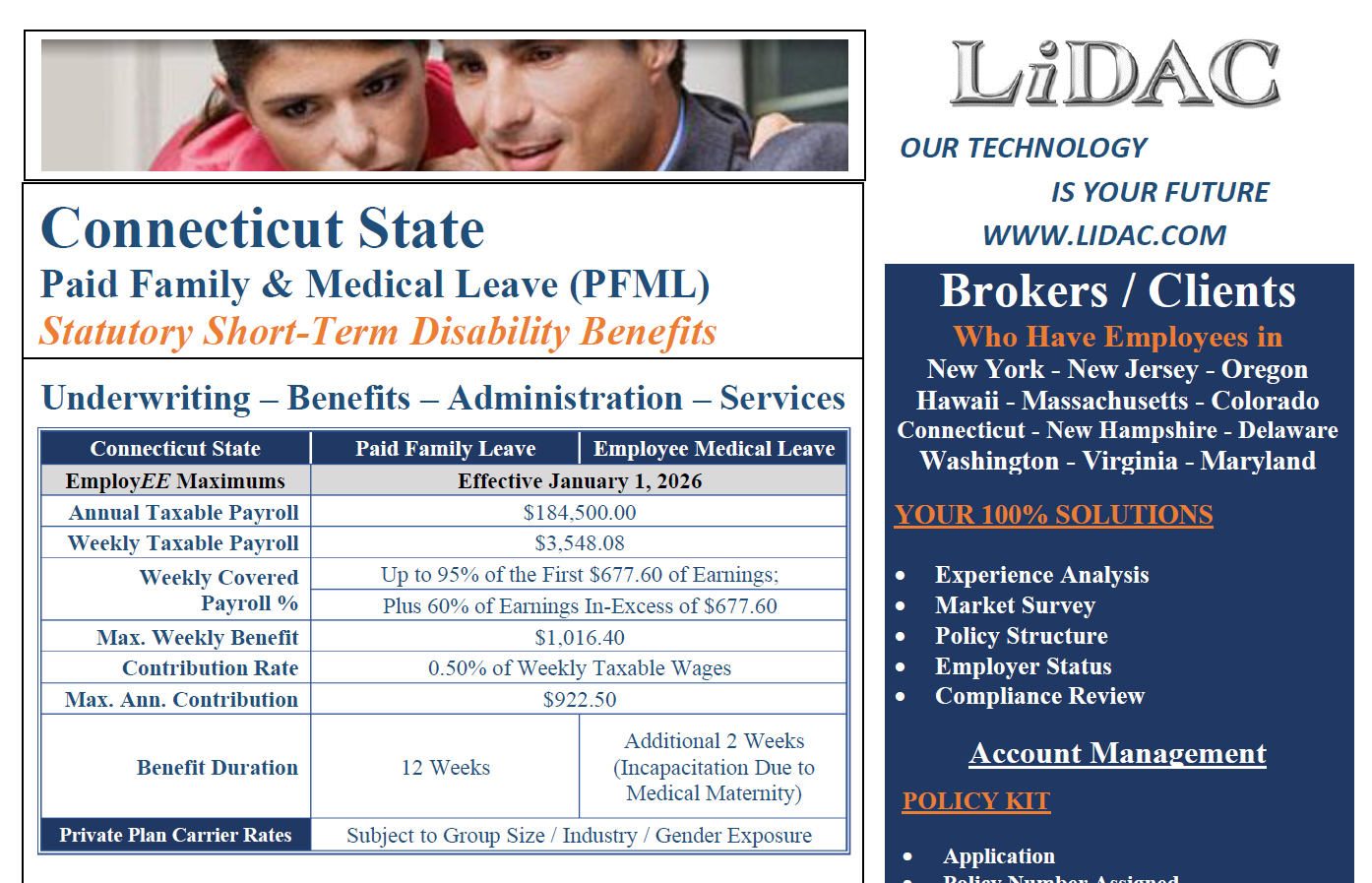 CT PFML Bulletin for 2026!
